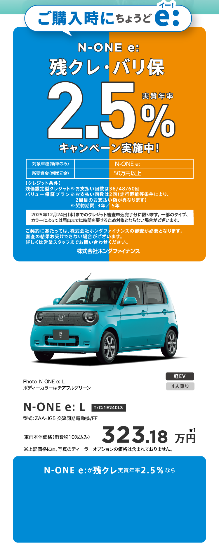Hondaの電気自動車　NONE E: 登場