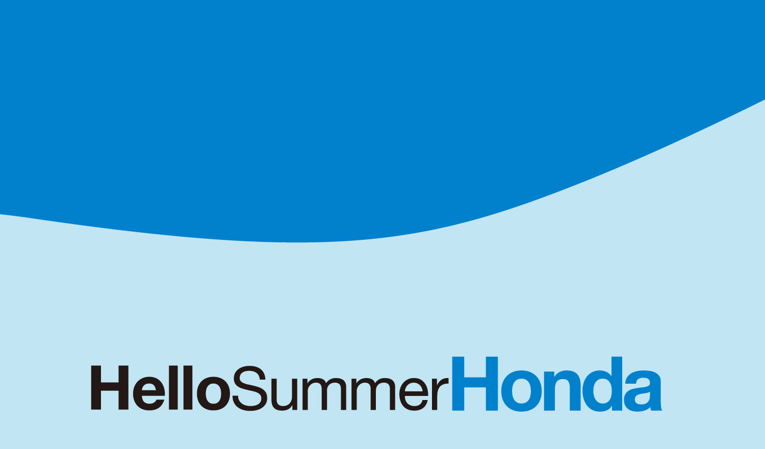 Hello Summer Honda