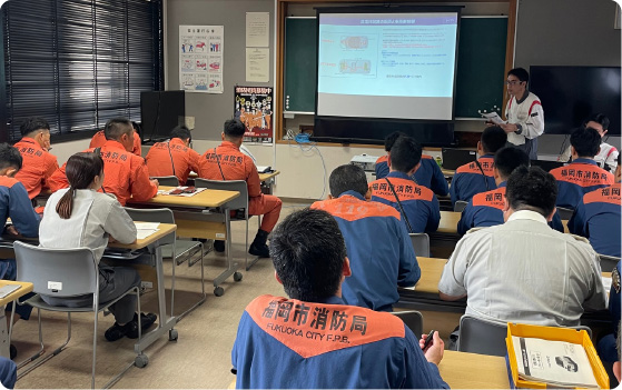 電気自動車(EV)レスキュー講習会