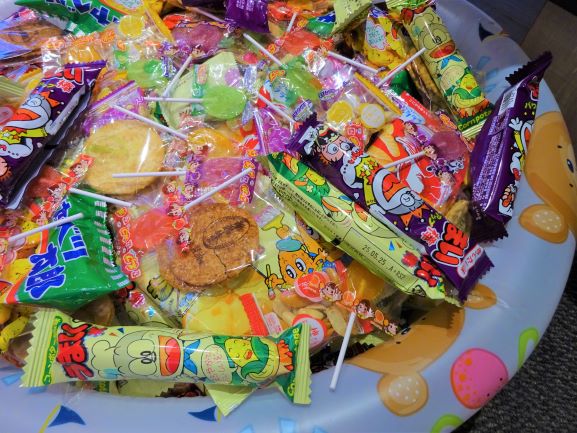 🍰お菓子つかみどり☺🍩