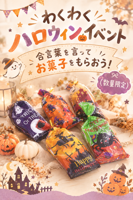 わくわくハロウィンイベント🎃♫
